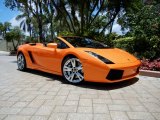 2008 Arancio Borealis (Orange) Lamborghini Gallardo Spyder E-Gear #66774204