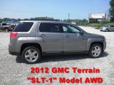 2012 Mocha Steel Metallic GMC Terrain SLT AWD #66774426