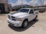 2012 Bright White Dodge Ram 1500 Express Regular Cab #66774187