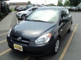2008 Charcoal Gray Hyundai Accent GS Coupe #66774355