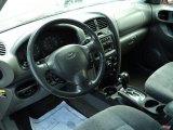 2004 Hyundai Santa Fe GLS Gray Interior