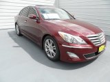 2012 Cabernet Red Pearl Hyundai Genesis 3.8 Sedan #66774113