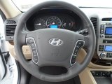 2012 Hyundai Santa Fe Limited V6 Steering Wheel