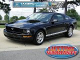 2007 Black Ford Mustang V6 Deluxe Coupe #66774315