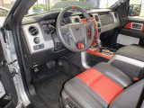 2011 Ford F150 SVT Raptor SuperCrew 4x4 Raptor Black/Orange Interior