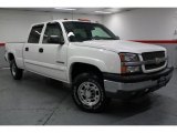 2003 Summit White Chevrolet Silverado 1500 LS Crew Cab 4x4 #66820578