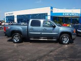 2008 Stealth Gray Metallic GMC Sierra 1500 SLE Crew Cab 4x4 #66820204