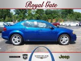 2012 Blue Streak Pearl Dodge Avenger SE V6 #66820151