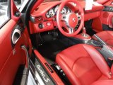 2011 Porsche 911 Turbo S Cabriolet Carrera Red Interior