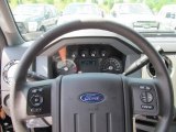 2012 Ford F350 Super Duty XLT Crew Cab 4x4 Steering Wheel