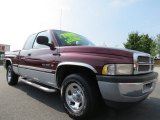 2001 Dark Garnet Red Pearl Dodge Ram 1500 SLT Club Cab #66820427