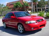 2003 Nissan Sentra Aztec Red