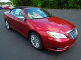 2012 Deep Cherry Red Crystal Pearl Coat Chrysler 200 Limited Convertible #66820612