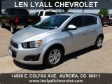 2012 Silver Ice Metallic Chevrolet Sonic LS Hatch #66820296