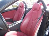 2007 Mercedes-Benz SLK 350 Roadster Red Interior