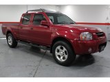 Molten Lava Red Pearl Nissan Frontier in 2002