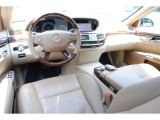 2009 Mercedes-Benz S 550 4Matic Sedan Savanna/Cashmere Interior