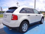 White Suede Ford Edge in 2013