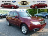 2009 Camellia Red Pearl Subaru Forester 2.5 X Premium #66883042