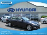 2012 Twilight Blue Pearl Hyundai Genesis 3.8 Sedan #66882272