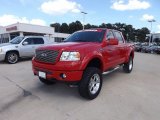 2008 Bright Red Ford F150 FX4 SuperCrew 4x4 #66882659