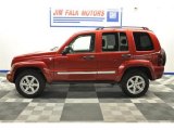 2007 Inferno Red Crystal Pearl Jeep Liberty Limited 4x4 #66882985