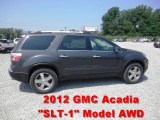 2012 Cyber Gray Metallic GMC Acadia SLT AWD #66882974
