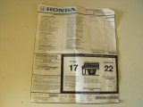 2004 Honda Pilot EX-L 4WD Window Sticker
