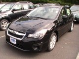 2012 Obsidian Black Pearl Subaru Impreza 2.0i Premium 4 Door #66882169