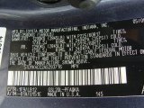 2010 Sienna Color Code for Slate Metallic - Color Code: 1F9
