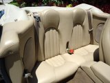 1998 Jaguar XK XK8 Convertible Rear Seat
