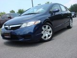 2010 Royal Blue Pearl Honda Civic LX Sedan #66951679