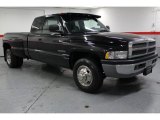 1999 Black Dodge Ram 3500 Laramie Extended Cab Dually #66951996