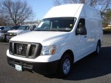 2012 Blizzard White Nissan NV 2500 HD S High Roof #66951661