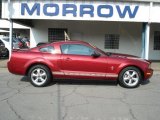 2007 Torch Red Ford Mustang V6 Deluxe Coupe #66951644