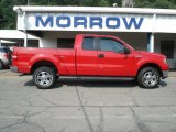 2006 Bright Red Ford F150 XLT SuperCab 4x4 #66951636