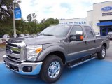 2012 Sterling Grey Metallic Ford F250 Super Duty XLT Crew Cab #66951619