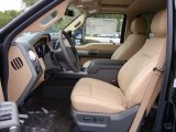 2012 Ford F350 Super Duty Lariat Crew Cab 4x4 Dually Adobe Interior