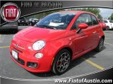 2012 Rosso (Red) Fiat 500 Sport #66952239