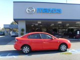 2007 True Red Mazda MAZDA3 i Sedan #6562514