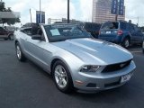 2012 Ingot Silver Metallic Ford Mustang V6 Convertible #66951567