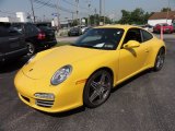 2010 Porsche 911 Speed Yellow
