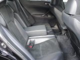 2011 Lexus IS F Rear Seat