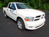 2012 Bright White Dodge Ram 1500 Express Quad Cab 4x4 #66952062