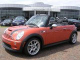 2006 Hot Orange Metallic Mini Cooper S Convertible #6648016