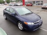 2008 Royal Blue Pearl Honda Civic EX Sedan #67012661