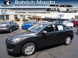 2012 Graphite Mica Mazda MAZDA3 i Grand Touring 4 Door #67011996