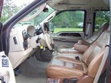 2006 Ford F350 Super Duty King Ranch Crew Cab 4x4 Dually Castano Brown Leather Interior