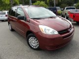 2005 Salsa Red Pearl Toyota Sienna LE #67012263