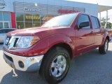 2011 Red Brick Nissan Frontier SV Crew Cab #67012256